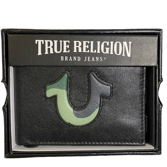 True Religion Other - True Religion ACHE Leather Bi-Fold Wallet